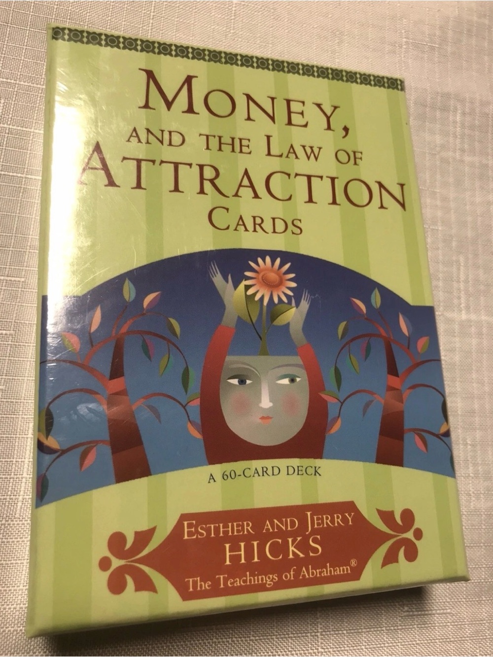 Money and the Law of Attraction Cards Esther Jerry Hicks 60 Cards Deck Vintage